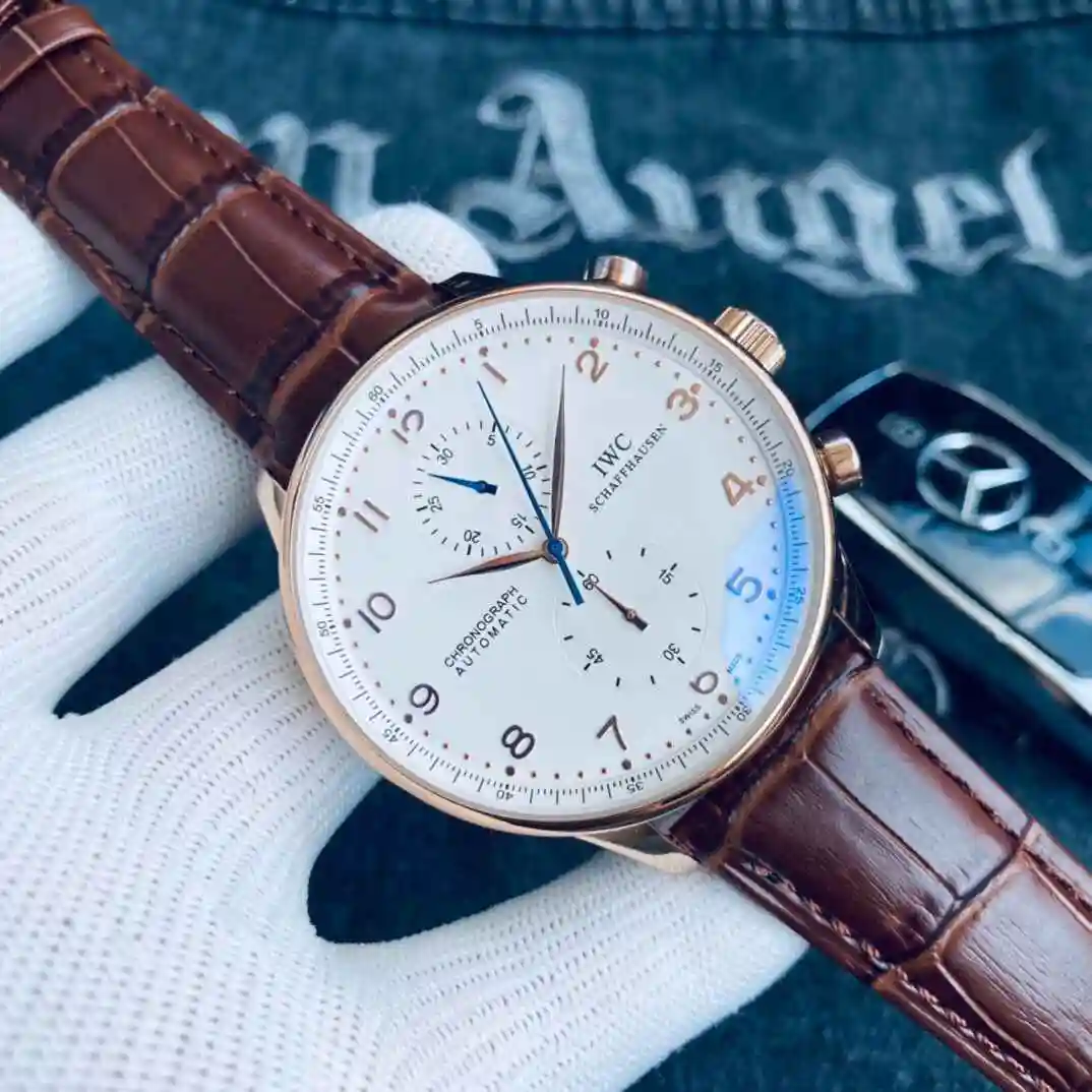 General Watches IWC Wanguo Watch Men's Watch Paired with Original Fully Automatic Mechanical Movement Top Grade 316 Precision Steel Case with Mineral Super Strong Mirror Diameter 42mm KK02600 1 view 8