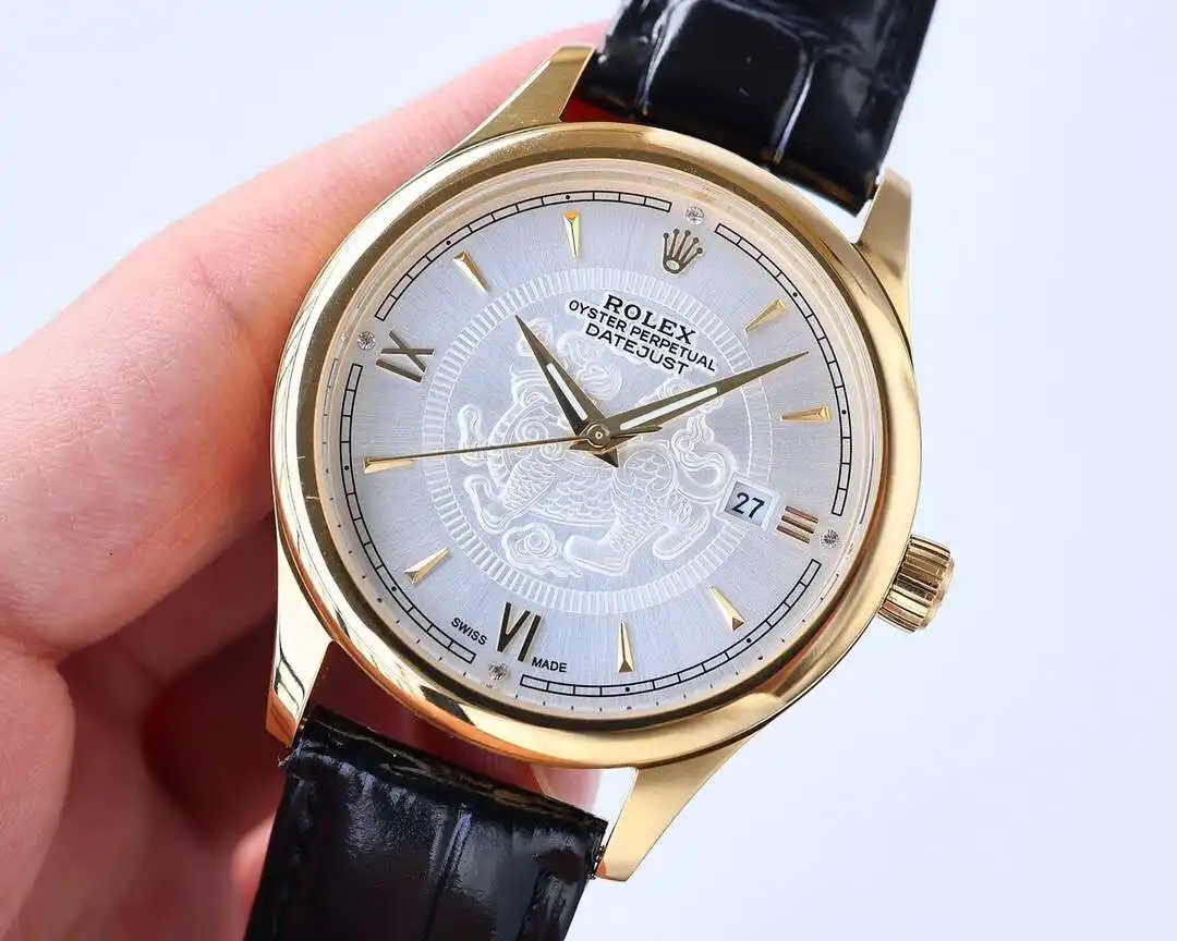 General Watches Rolex watch men's watch with original fully automatic mechanical movement top 316 stainless steel case strap mineral super mirror diameter 40mm KK06850 3 view 8