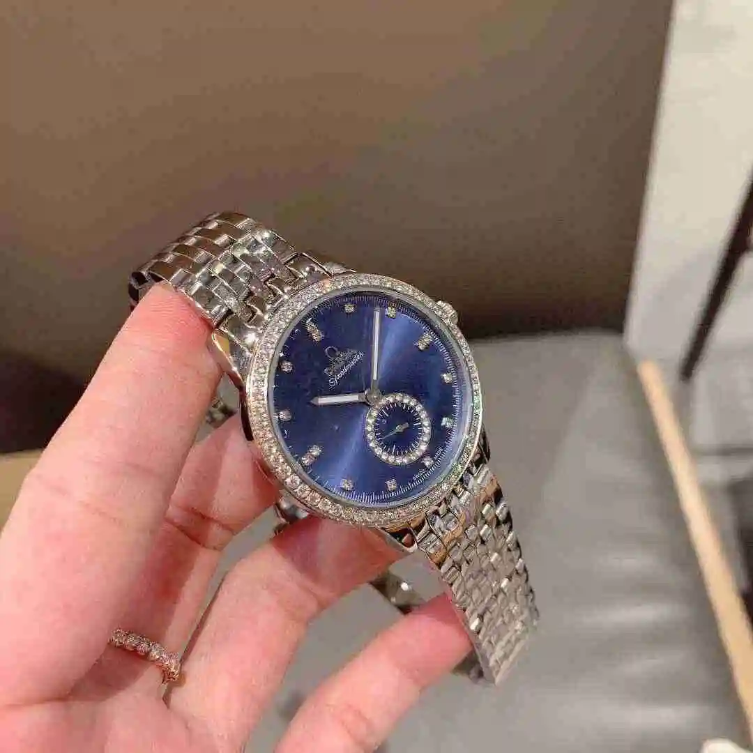 General Watches Omega Watch Women's Watch Paired with Original Fully Automatic Mechanical Movement Top Grade 316 Precision Steel Case with Mineral Super Strong Mirror Diameter 37mm KK03150 1 view 3
