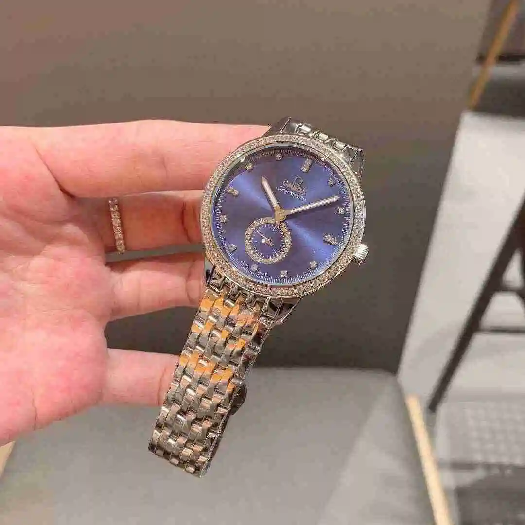 General Watches Omega Watch Women's Watch Paired with Original Fully Automatic Mechanical Movement Top Grade 316 Precision Steel Case with Mineral Super Strong Mirror Diameter 37mm KK03150 1 view 4