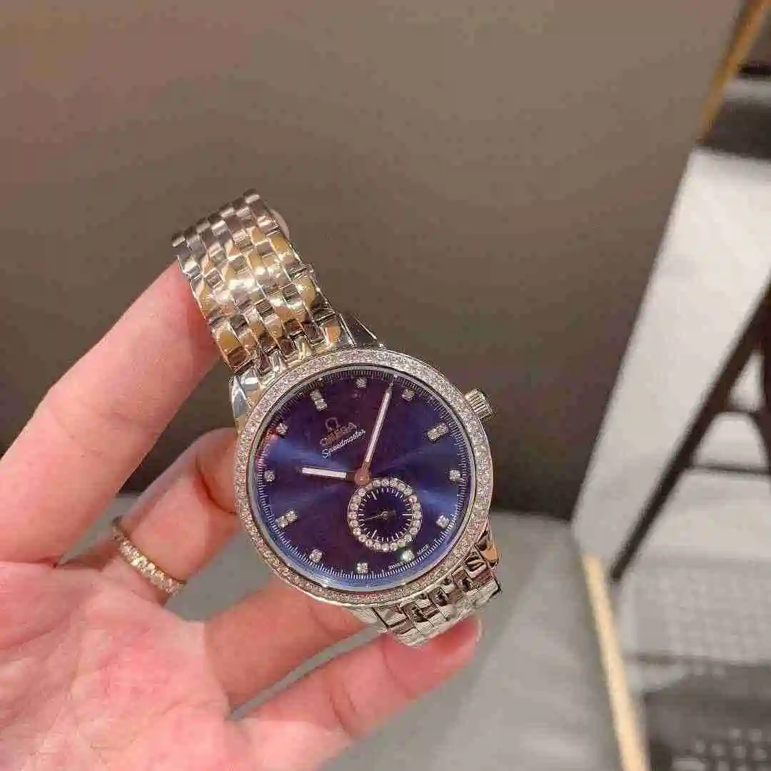 General Watches Omega Watch Women's Watch Paired with Original Fully Automatic Mechanical Movement Top Grade 316 Precision Steel Case with Mineral Super Strong Mirror Diameter 37mm KK03150 1 view 7