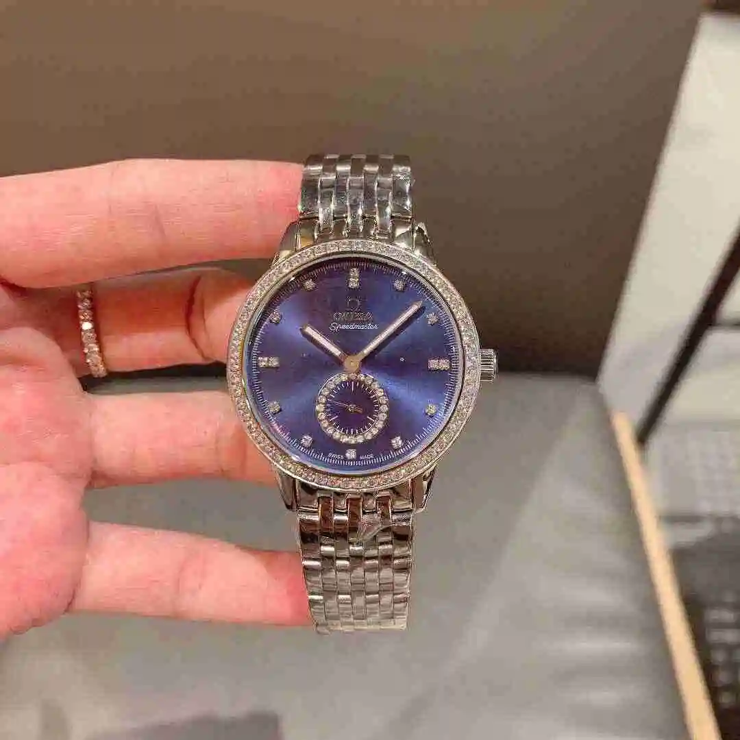 General Watches Omega Watch Women's Watch Paired with Original Fully Automatic Mechanical Movement Top Grade 316 Precision Steel Case with Mineral Super Strong Mirror Diameter 37mm KK03150 1 view 8