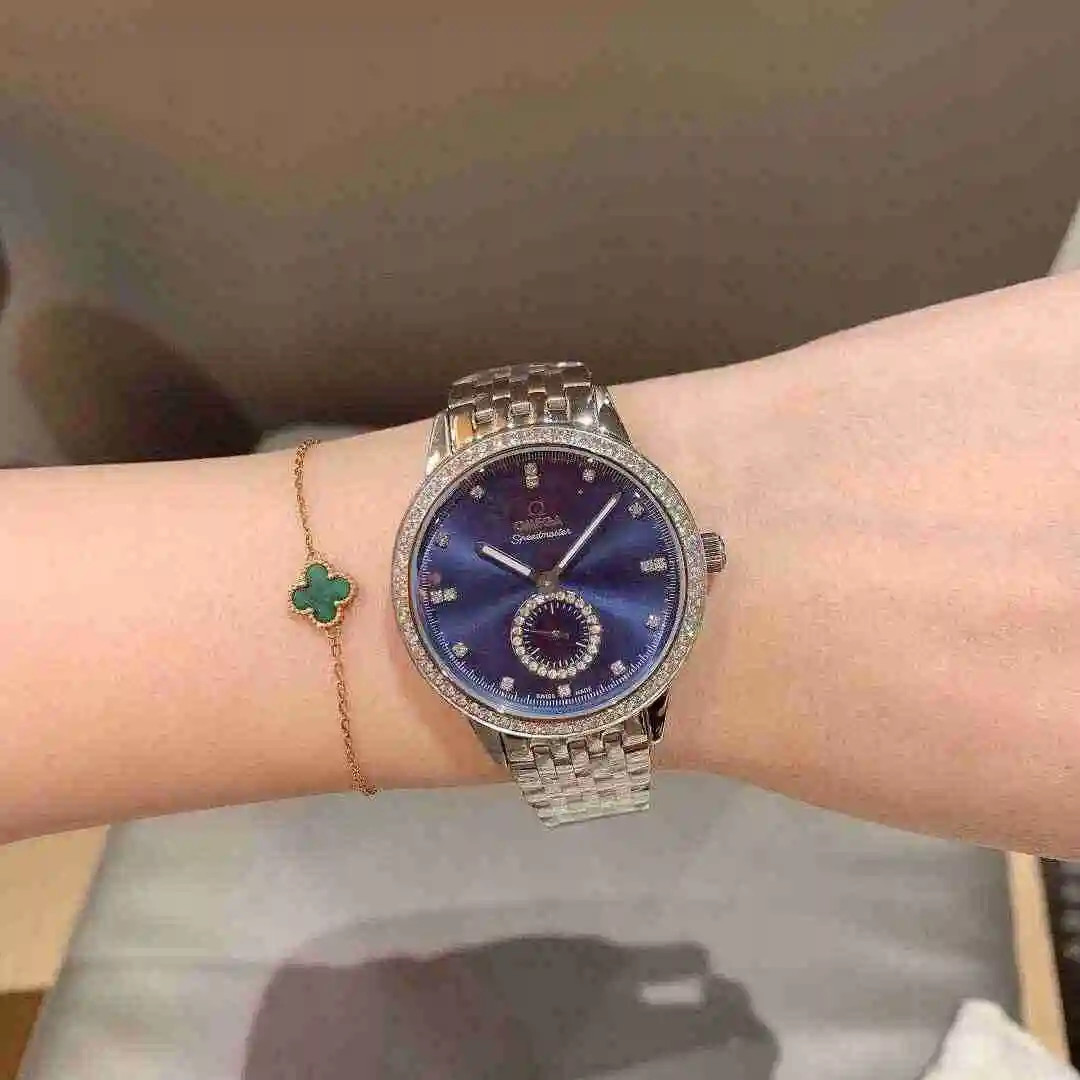 General Watches Omega Watch Women's Watch Paired with Original Fully Automatic Mechanical Movement Top Grade 316 Precision Steel Case with Mineral Super Strong Mirror Diameter 37mm KK03150 1 view 9