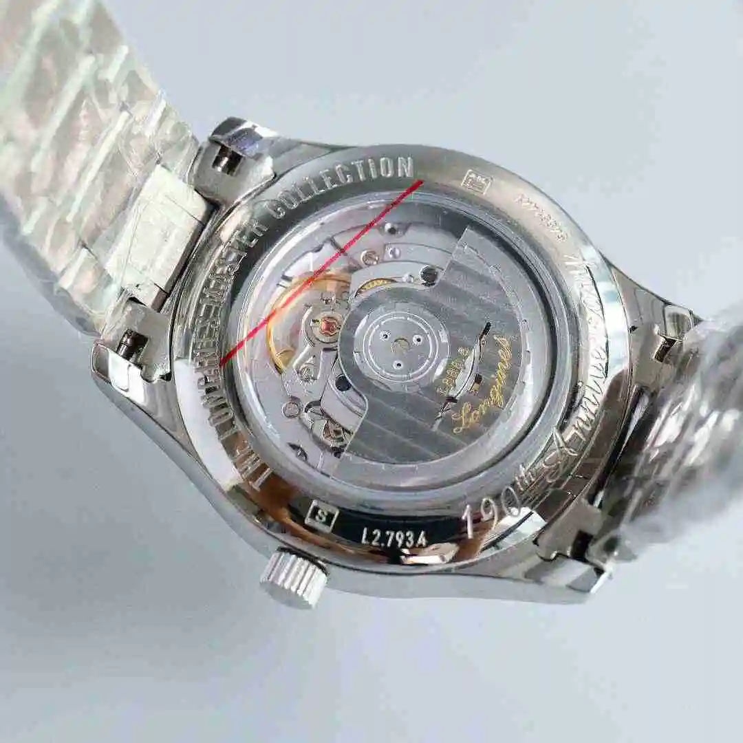 General Watches Longines Watch Men's Watch Paired with Original Fully Automatic Mechanical Movement Top grade 316 Precision Steel Case with Mineral Super Strong Mirror Diameter 40mm kk08800 1 view 3