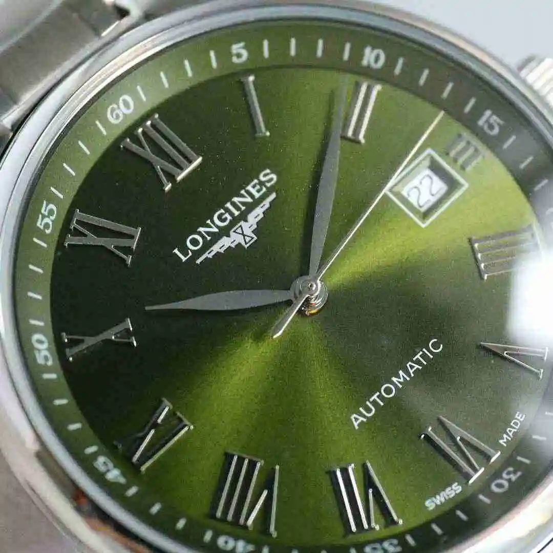 General Watches Longines Watch Men's Watch Paired with Original Fully Automatic Mechanical Movement Top grade 316 Precision Steel Case with Mineral Super Strong Mirror Diameter 40mm kk08800 1 view 5