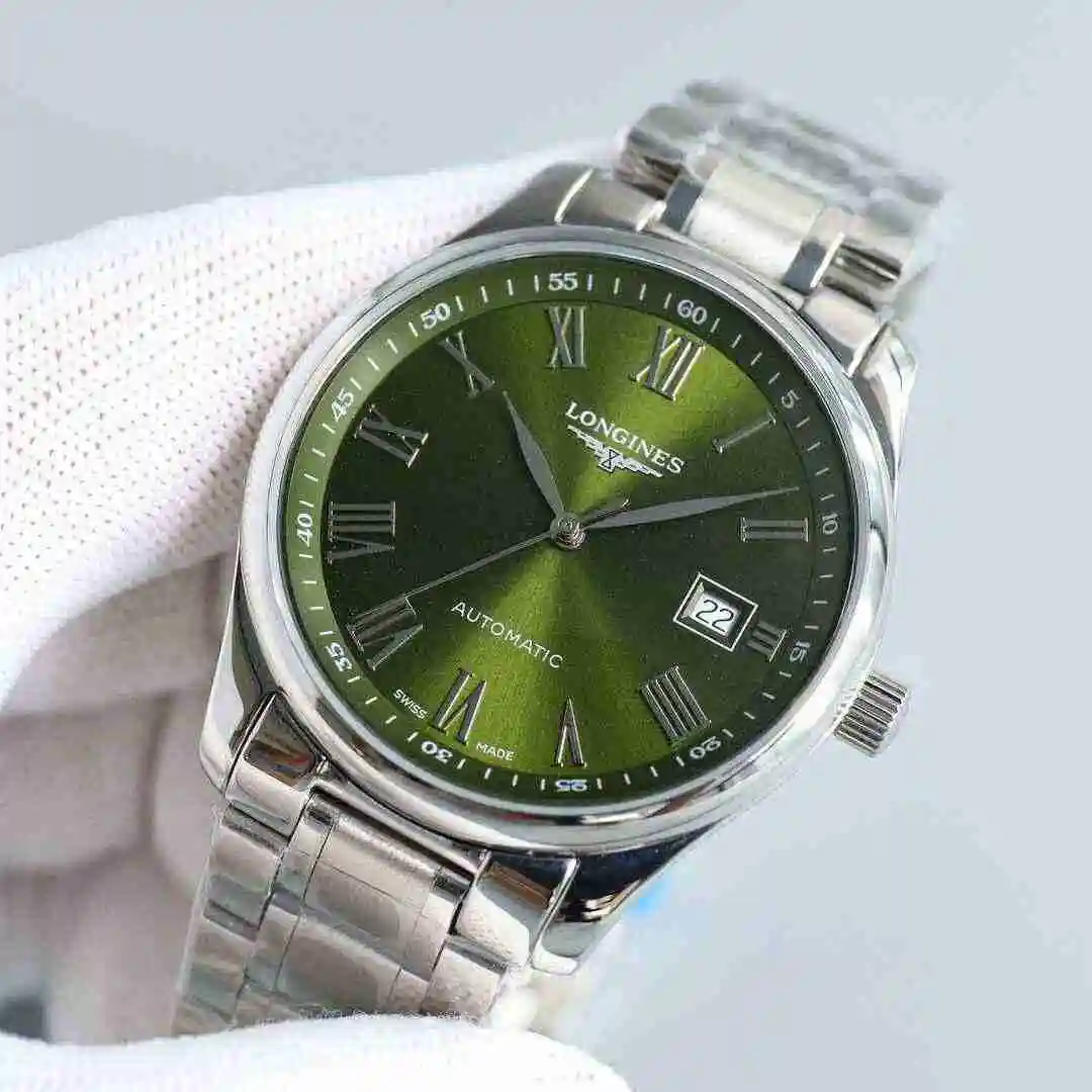 General Watches Longines Watch Men's Watch Paired with Original Fully Automatic Mechanical Movement Top grade 316 Precision Steel Case with Mineral Super Strong Mirror Diameter 40mm kk08800 1 view 8