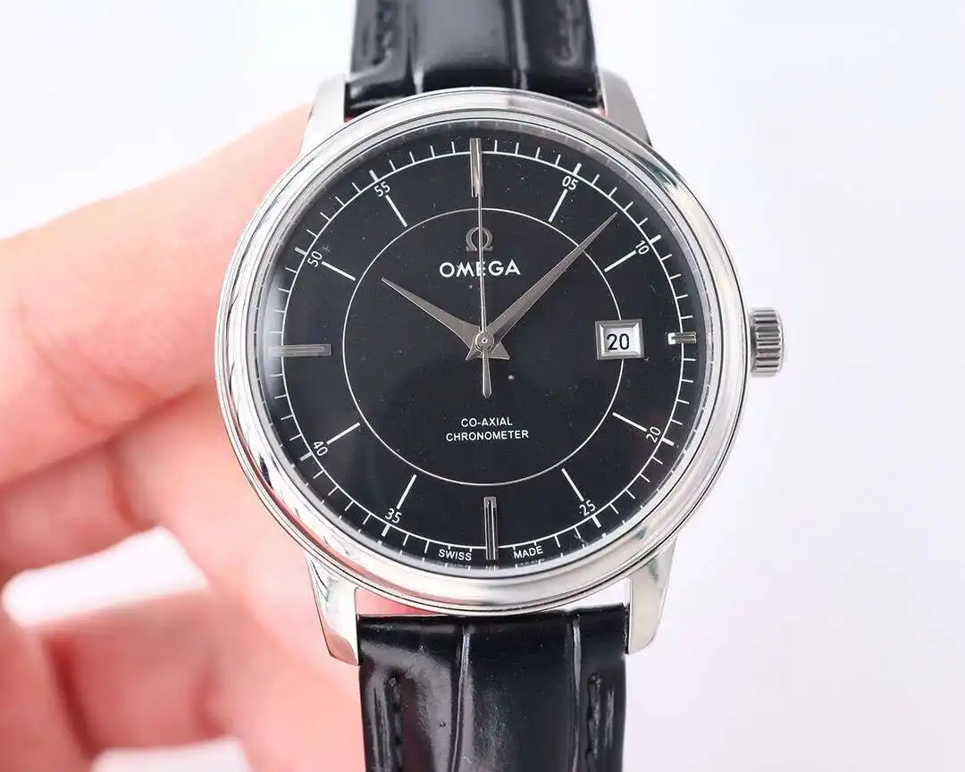 General Watches Omega Ou@mega watch men's watch with original fully automatic mechanical movement top 316 stainless steel case strap mineral super mirror diameter 40mm KK06850 view 6