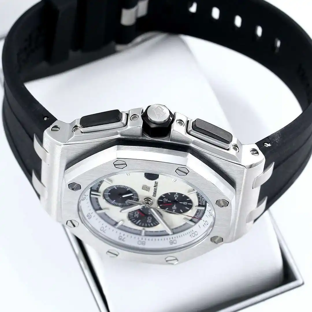 General Watches Watch Men's watch with original fully automatic mechanical movement, top-grade 316 stainless steel case and strap, mineral super mirror, diameter 42cm KK06050 3 view 4
