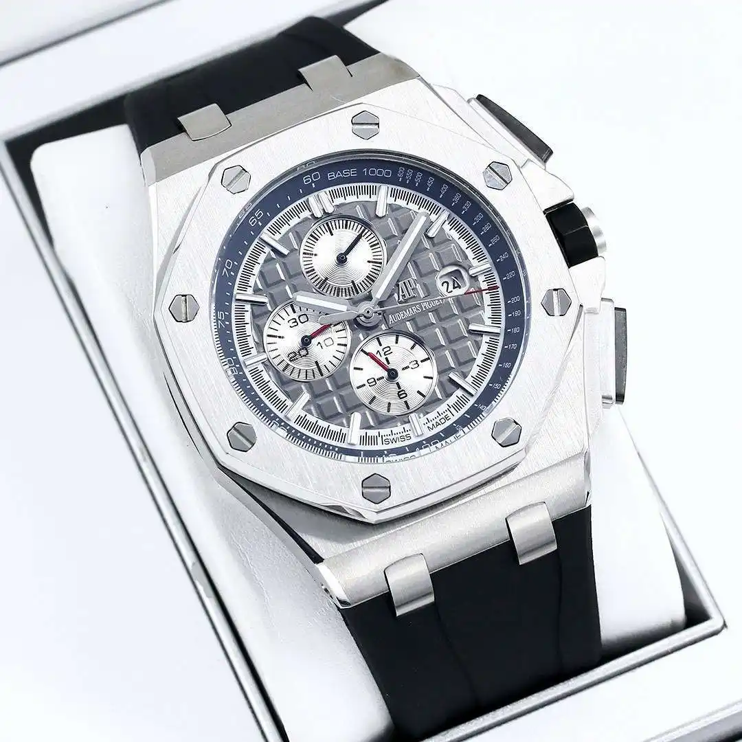 General Watches Watch Men's watch with original fully automatic mechanical movement, top-grade 316 stainless steel case and strap, mineral super mirror, diameter 42cm KK06050 3 view 8