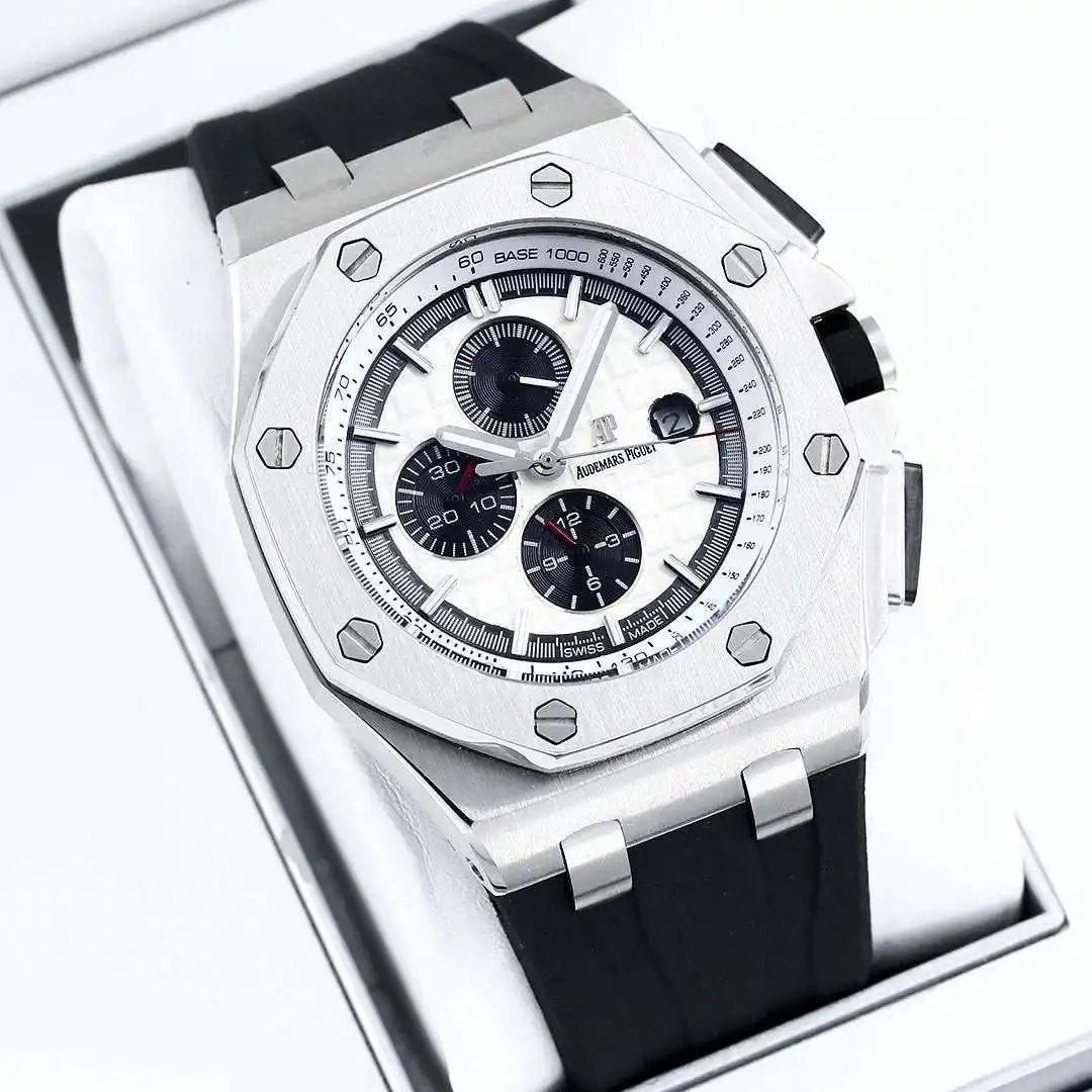 General Watches Watch Men's watch with original fully automatic mechanical movement, top-grade 316 stainless steel case and strap, mineral super mirror, diameter 42cm KK06050 3 view 9