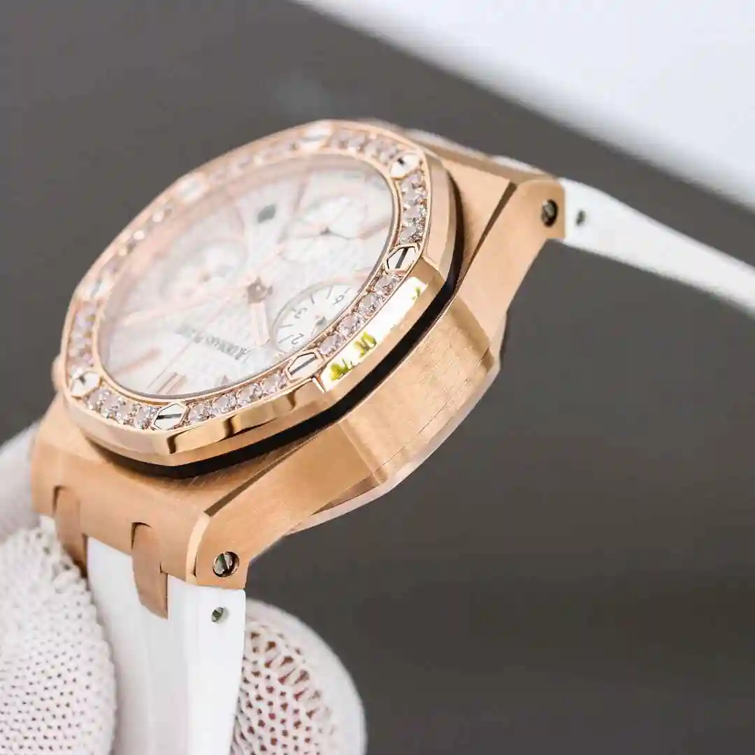 General Watches Audemars Piguet Aibi Royal Watch Women's Watch Paired with Original Fully Automatic Mechanical Movement Top Grade 316 Precision Steel Case with Mineral Super Strong Mirror Diameter 37mm kk016500 view 4