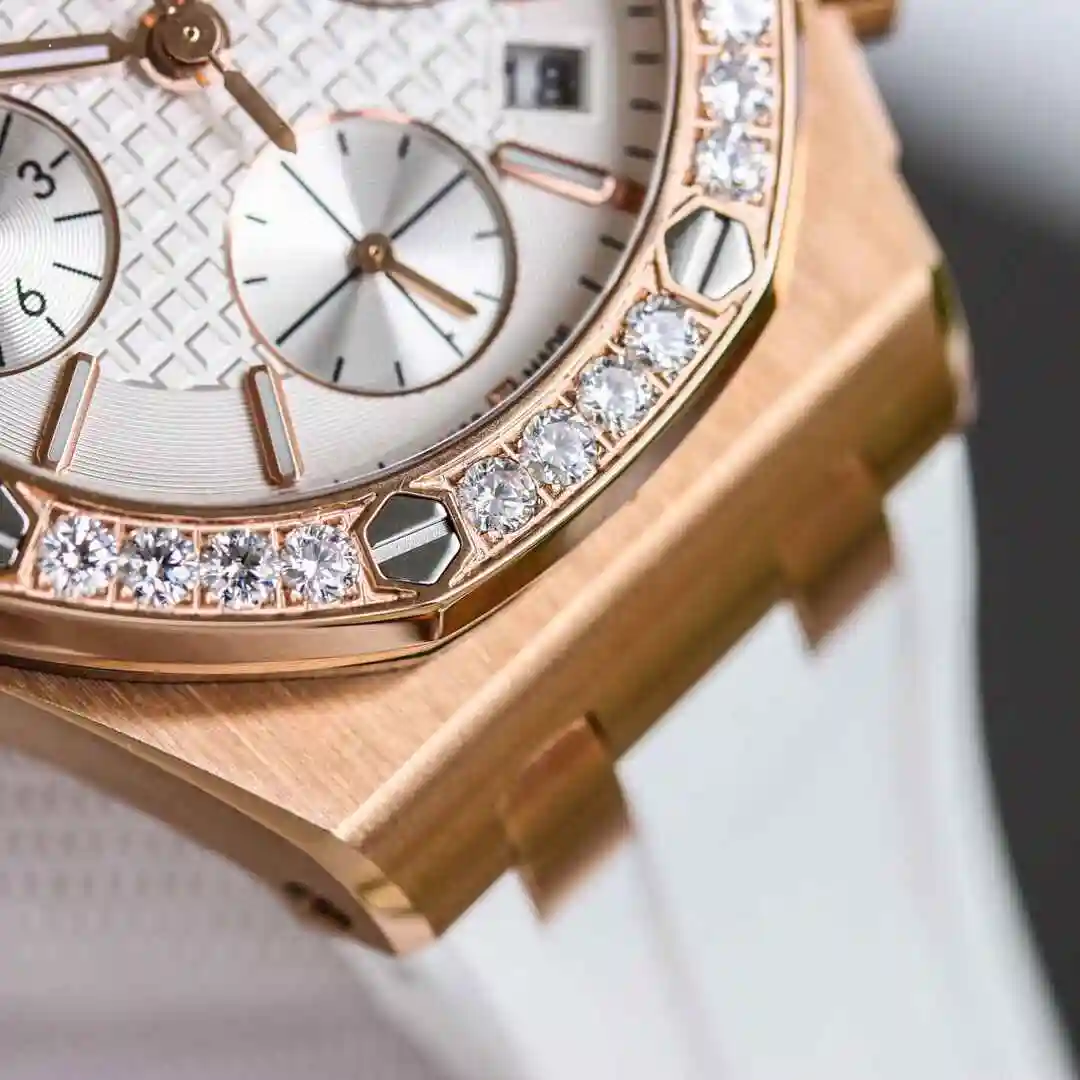 General Watches Audemars Piguet Aibi Royal Watch Women's Watch Paired with Original Fully Automatic Mechanical Movement Top Grade 316 Precision Steel Case with Mineral Super Strong Mirror Diameter 37mm kk016500 view 6