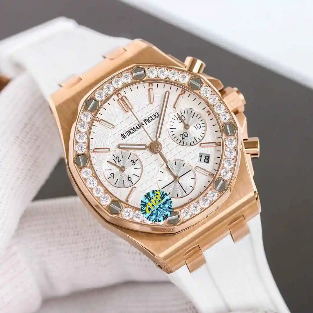 General Watches Audemars Piguet Aibi Royal Watch Women's Watch Paired with Original Fully Automatic Mechanical Movement Top Grade 316 Precision Steel Case with Mineral Super Strong Mirror Diameter 37mm kk016500 view 8