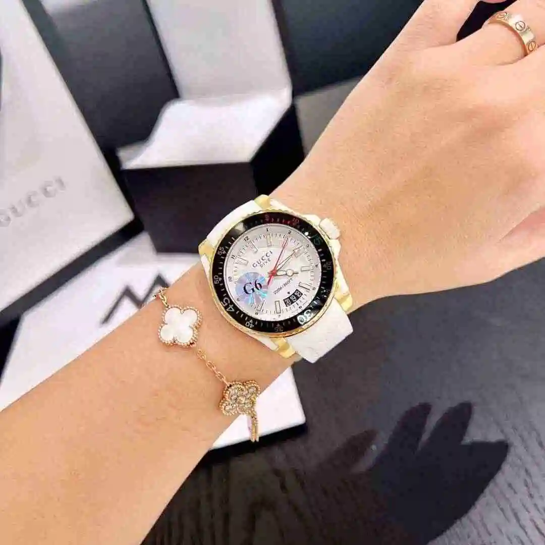 General Watches GUCCI Gucci Watch Couple Watch Paired with Original Fully Automatic Mechanical Movement Top grade 316 Precision Steel Case Case with Mineral Super Strong Mirror Diameter 40mm KK03250 view 4