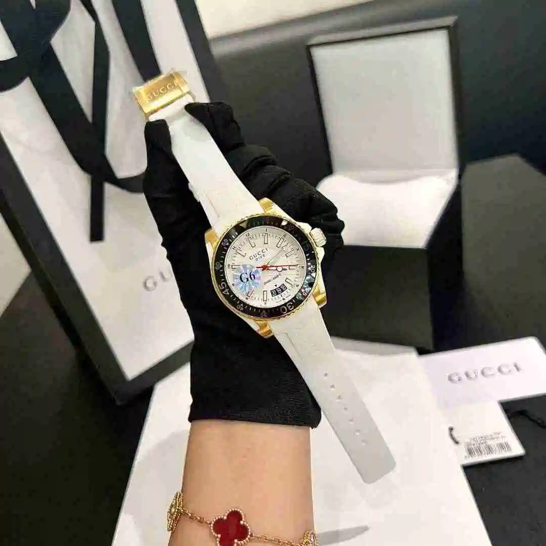 General Watches GUCCI Gucci Watch Couple Watch Paired with Original Fully Automatic Mechanical Movement Top grade 316 Precision Steel Case Case with Mineral Super Strong Mirror Diameter 40mm KK03250 view 7