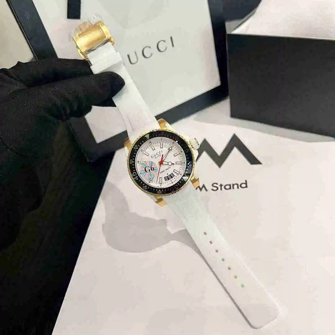 General Watches GUCCI Gucci Watch Couple Watch Paired with Original Fully Automatic Mechanical Movement Top grade 316 Precision Steel Case Case with Mineral Super Strong Mirror Diameter 40mm KK03250 view 9