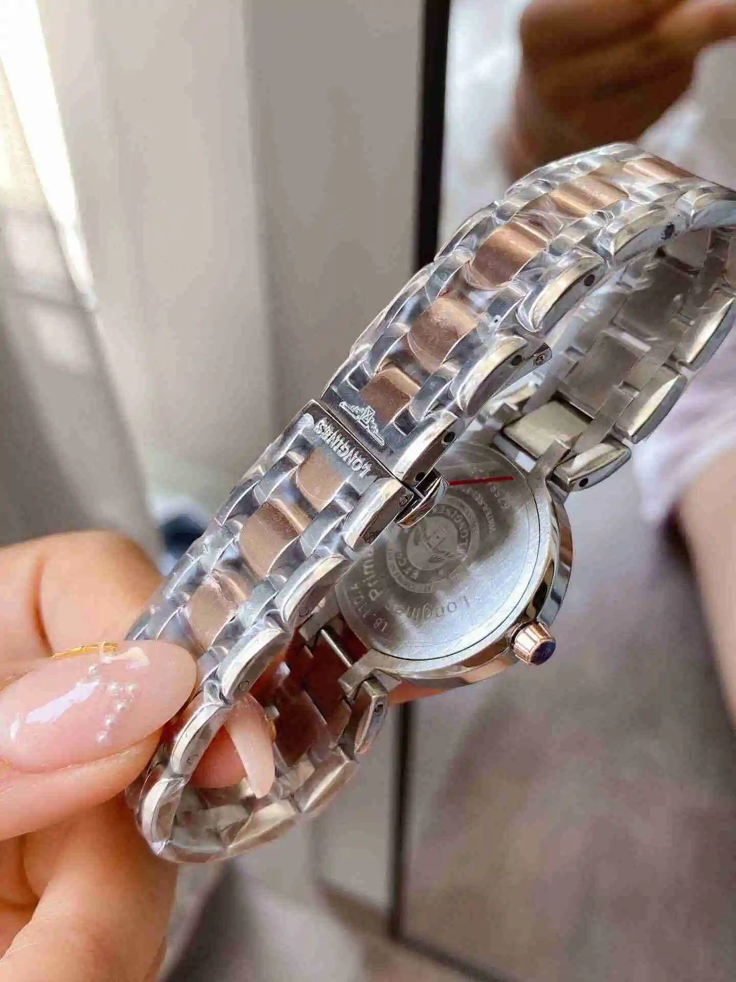 General Watches Longines Watch Women's Watch Paired with Original Fully Automatic Mechanical Movement Top grade 316 Precision Steel Case with Mineral Super Strong Mirror Diameter 30mm KK02450 5 view 2