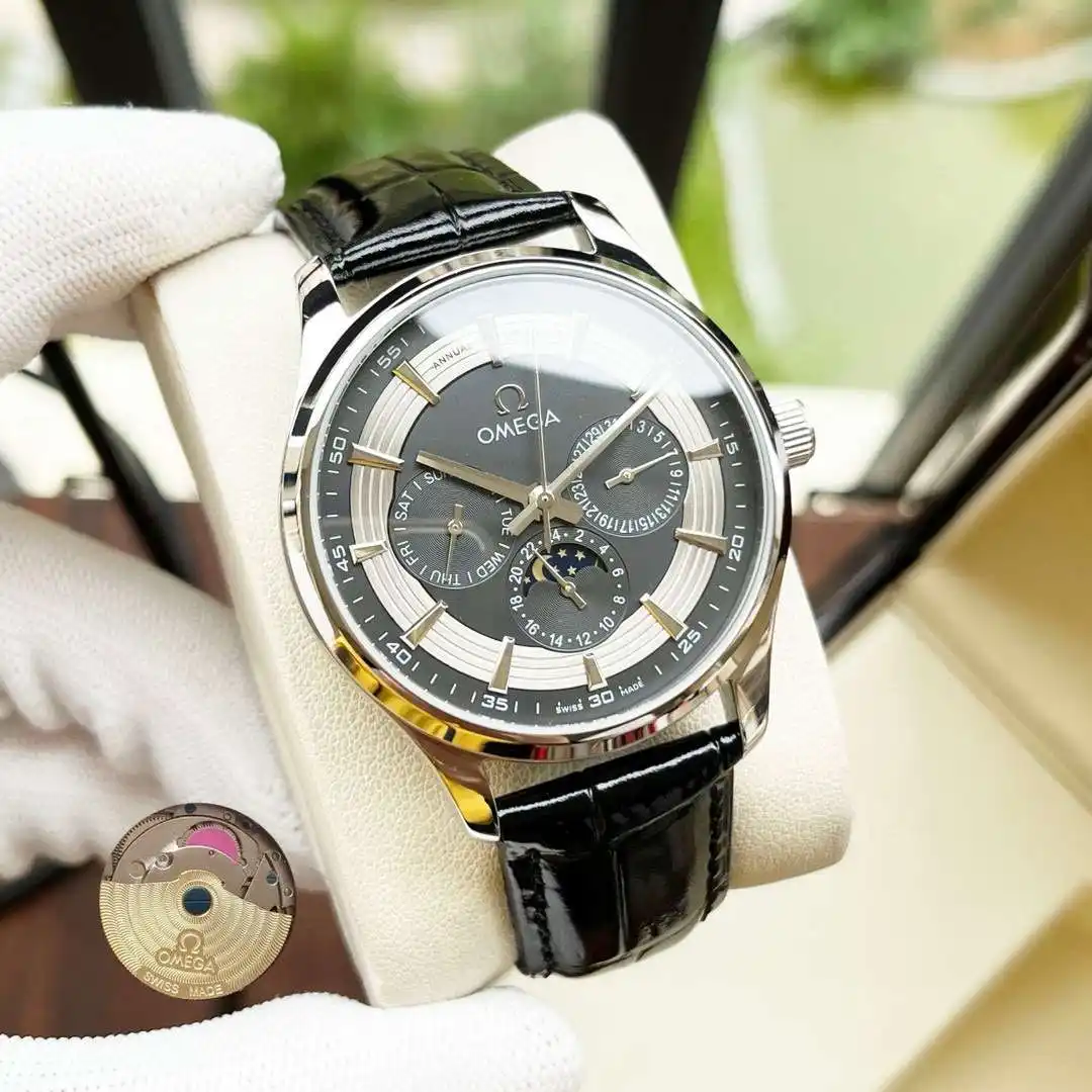 General Watches Watch Men's watch with original fully automatic mechanical movement, top-grade 316 stainless steel case and strap, mineral super mirror, diameter 40mm KK04250 1 view 6