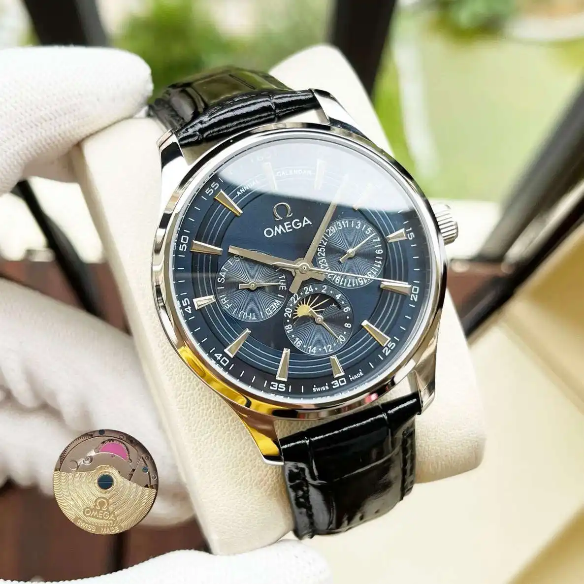 General Watches Watch Men's watch with original fully automatic mechanical movement, top-grade 316 stainless steel case and strap, mineral super mirror, diameter 40mm KK04250 1 view 7