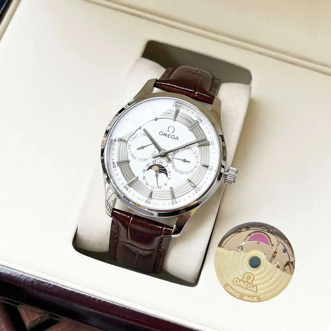 General Watches Watch Men's watch with original fully automatic mechanical movement, top-grade 316 stainless steel case and strap, mineral super mirror, diameter 40mm KK04250 1 view 9