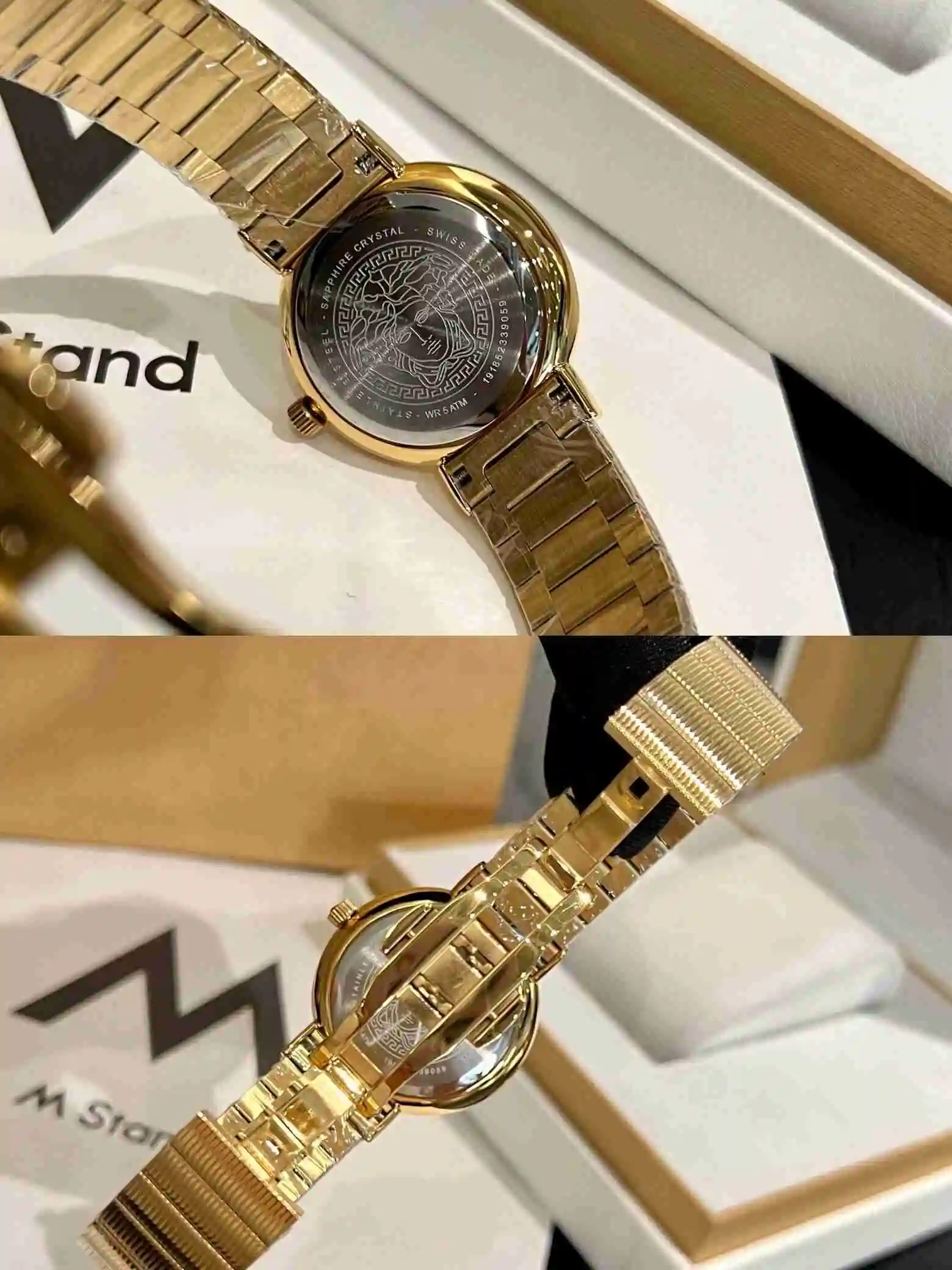 General Watches VER Versace Watch Women's Watch Paired with Original Fully Automatic Mechanical Movement Top Grade 316 Precision Steel Case with Mineral Super Strong Mirror Diameter 36cm KK03050 2 view 2