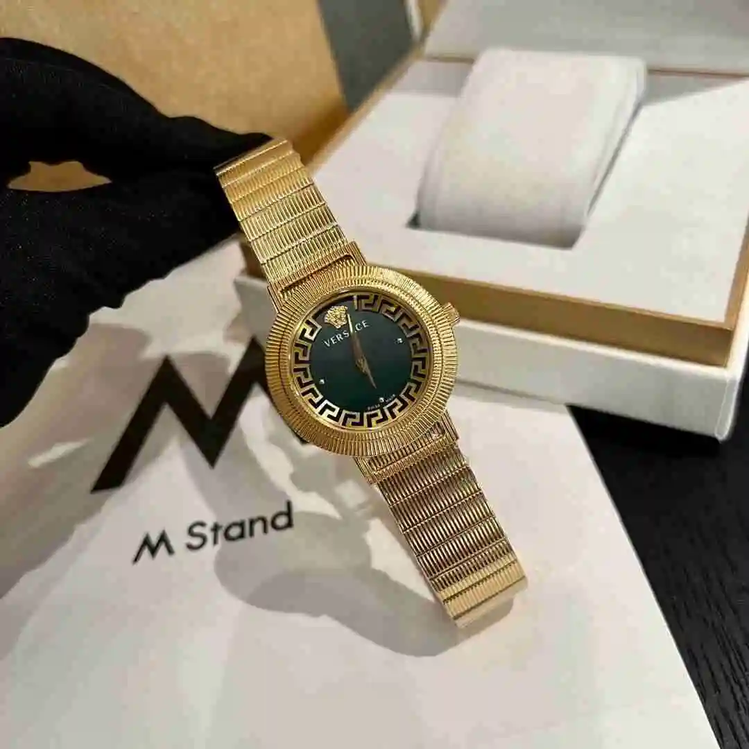 General Watches VER Versace Watch Women's Watch Paired with Original Fully Automatic Mechanical Movement Top Grade 316 Precision Steel Case with Mineral Super Strong Mirror Diameter 36cm KK03050 2 view 6
