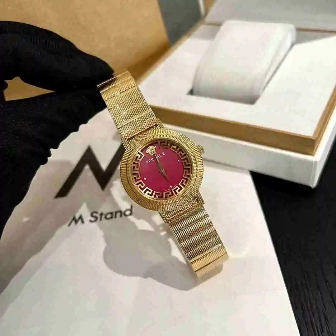 General Watches VER Versace Watch Women's Watch Paired with Original Fully Automatic Mechanical Movement Top Grade 316 Precision Steel Case with Mineral Super Strong Mirror Diameter 36cm KK03050 2 view 9