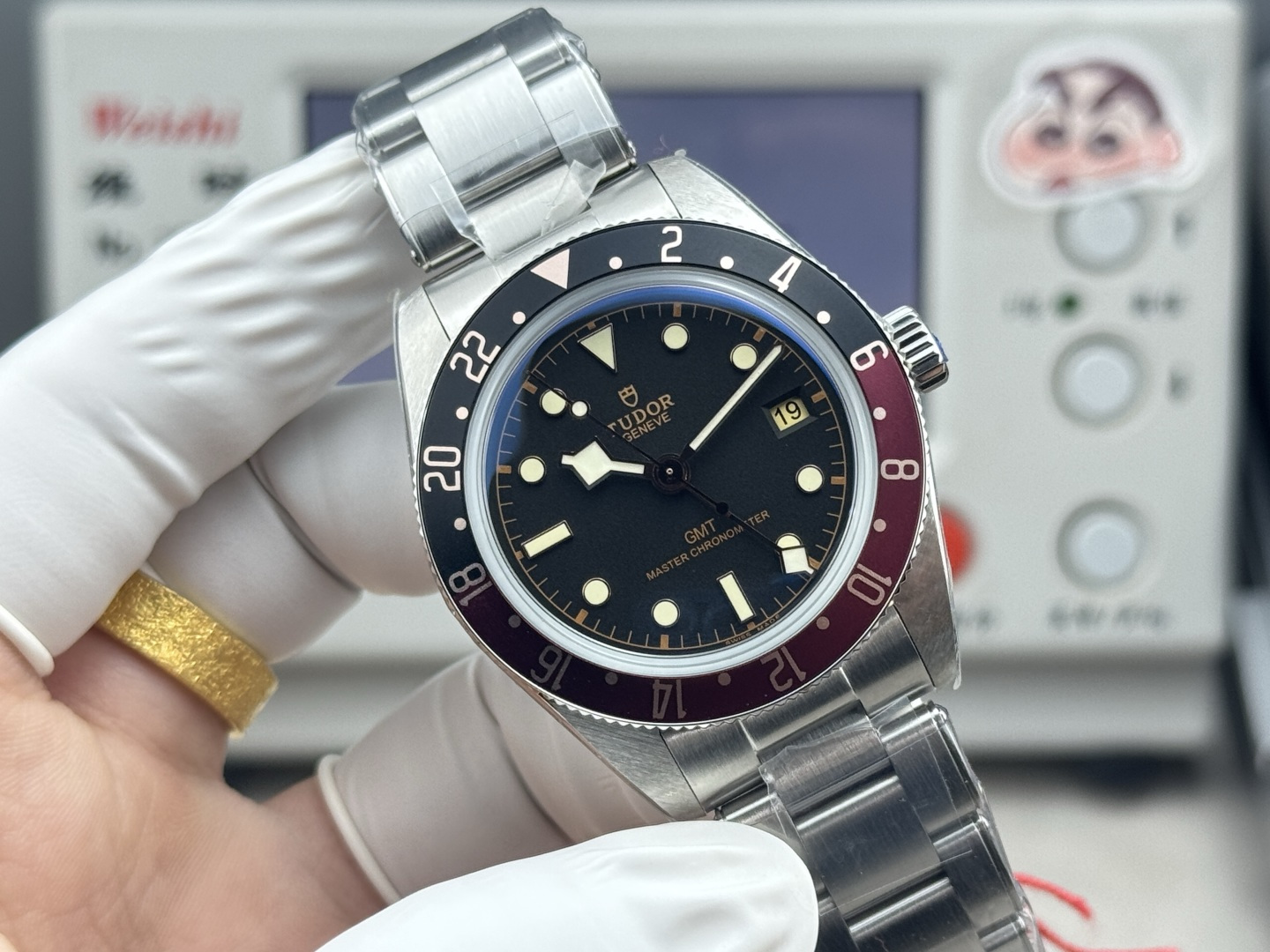 Tudor GMT-Master Gold Tone Watch view 2