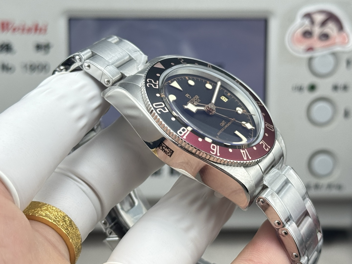 Tudor GMT-Master Gold Tone Watch view 6
