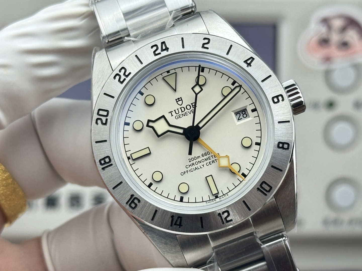 Tudor GMT-Master Gold Tone Watch view 4