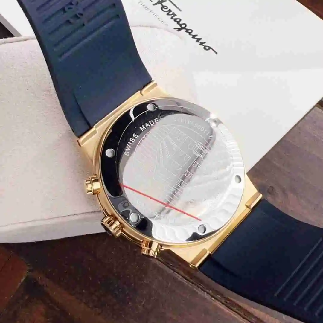 General Watches Ferragamo Watch Men's Watch Paired with Original Fully Automatic Mechanical Movement Top Grade 316 Precision Steel Case with Mineral Super Strong Mirror Diameter 41mm KK09800 5 view 4