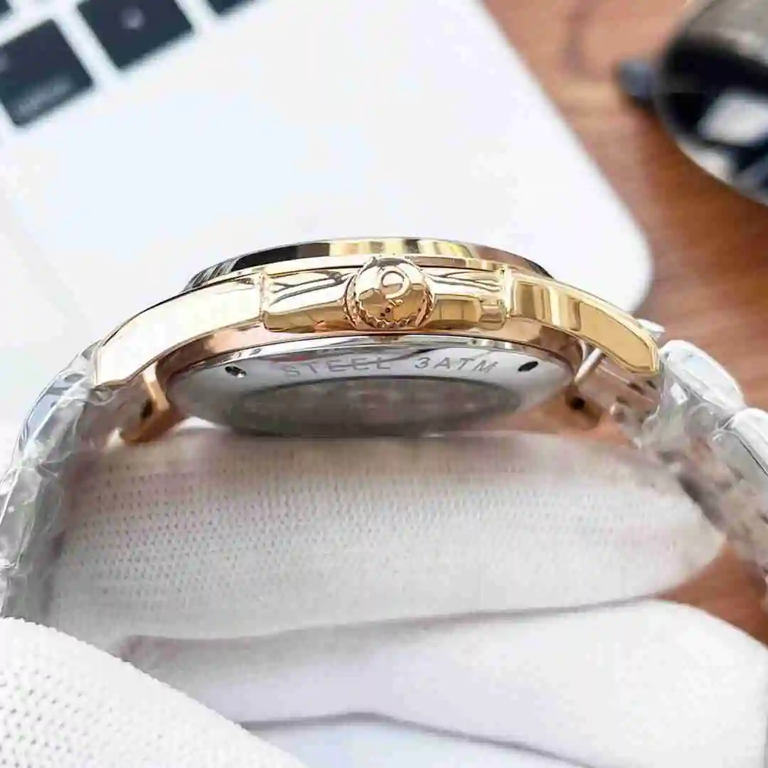 General Watches Omega Watch Men's Watch Paired with Original Fully Automatic Mechanical Movement Top Grade 316 Precision Steel Case with Mineral Super Strong Mirror Diameter 40mm KK04750 view 5