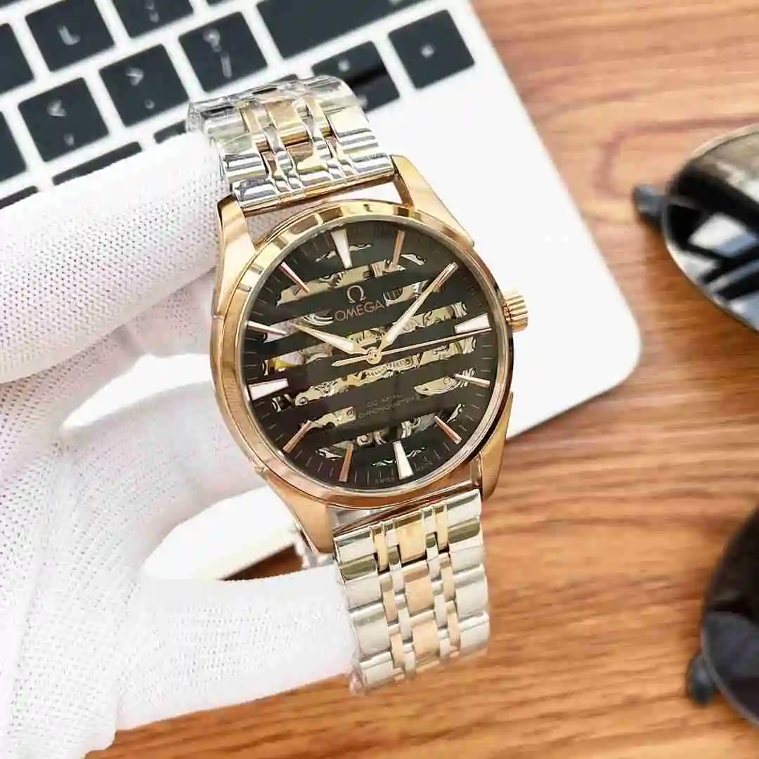 General Watches Omega Watch Men's Watch Paired with Original Fully Automatic Mechanical Movement Top Grade 316 Precision Steel Case with Mineral Super Strong Mirror Diameter 40mm KK04750 view 8