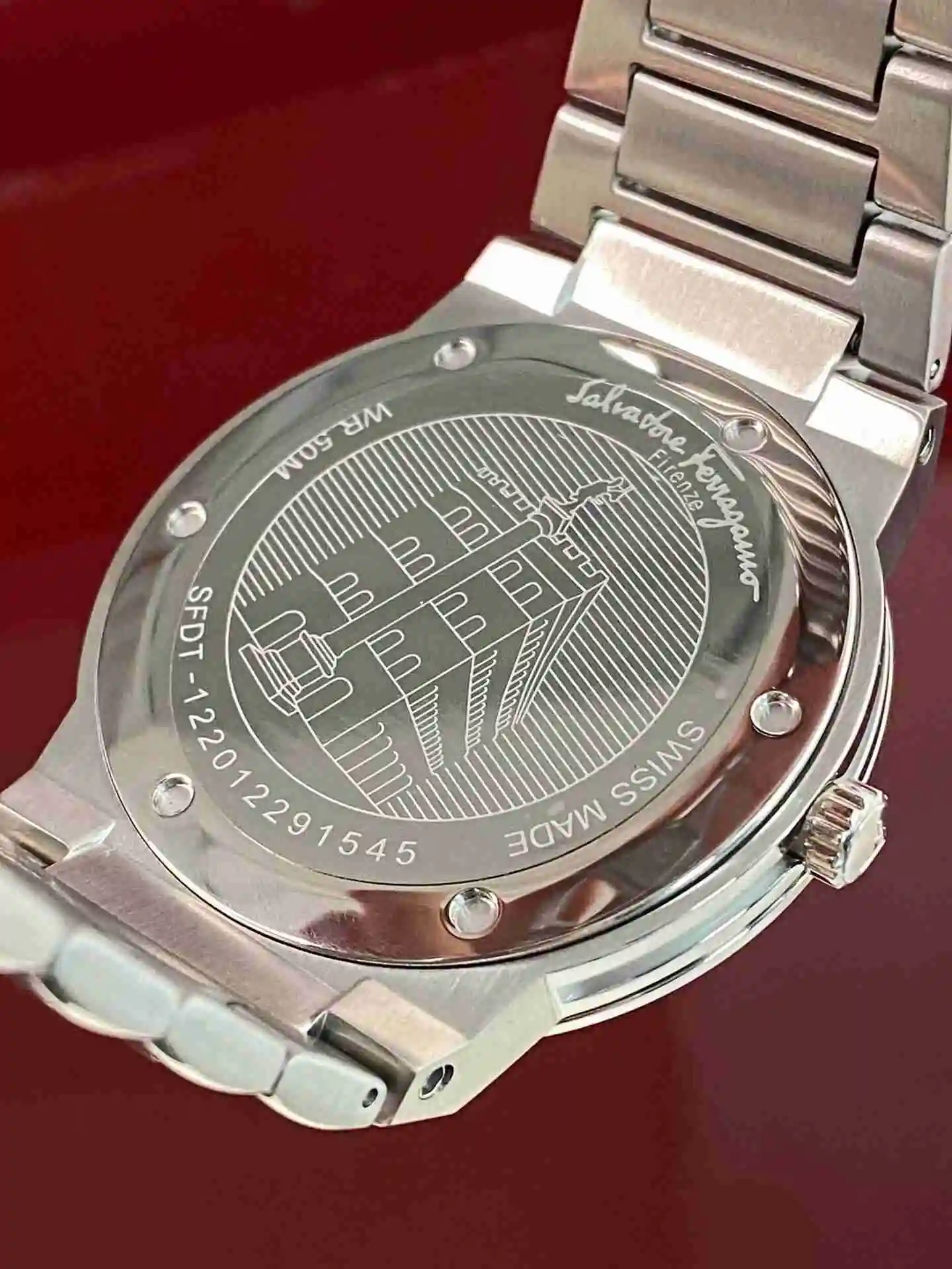 General Watches Ferragamo Watch Men's Watch Paired with Original Fully Automatic Mechanical Movement Top Grade 316 Precision Steel Case Case with Mineral Super Strong Mirror Diameter 41mm KK08800 1 view 4