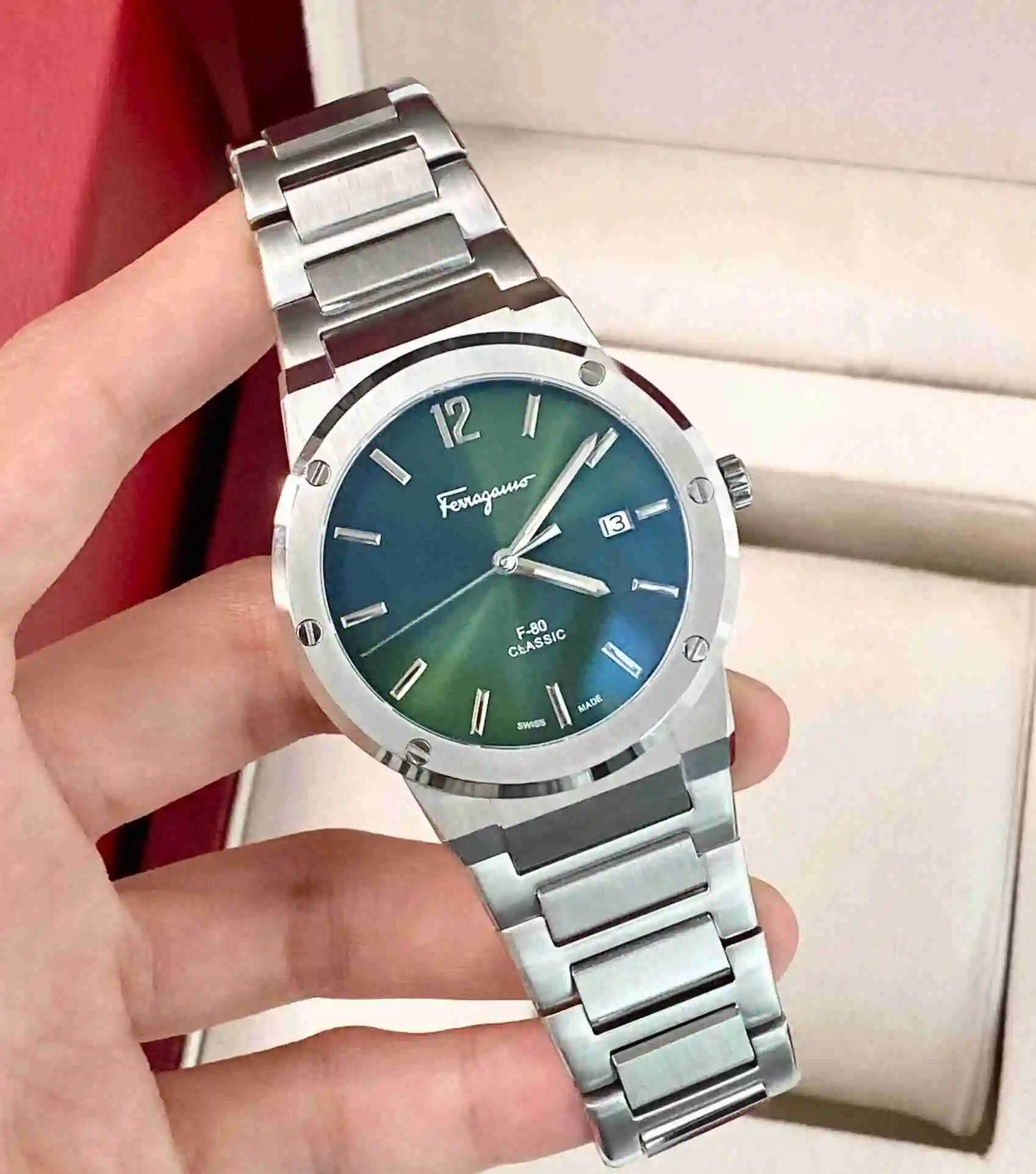 General Watches Ferragamo Watch Men's Watch Paired with Original Fully Automatic Mechanical Movement Top Grade 316 Precision Steel Case Case with Mineral Super Strong Mirror Diameter 41mm KK08800 1 view 5