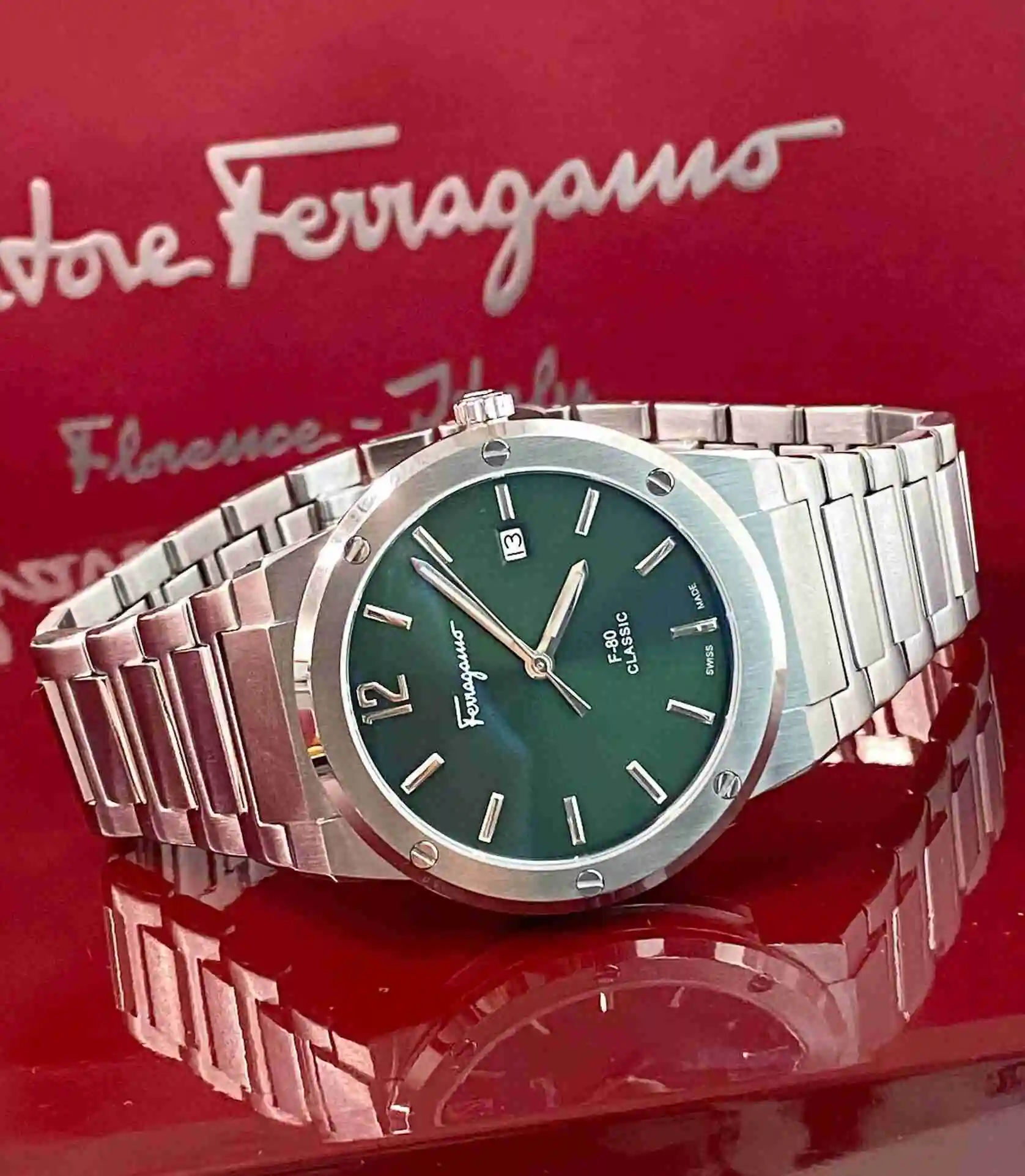 General Watches Ferragamo Watch Men's Watch Paired with Original Fully Automatic Mechanical Movement Top Grade 316 Precision Steel Case Case with Mineral Super Strong Mirror Diameter 41mm KK08800 1 view 6
