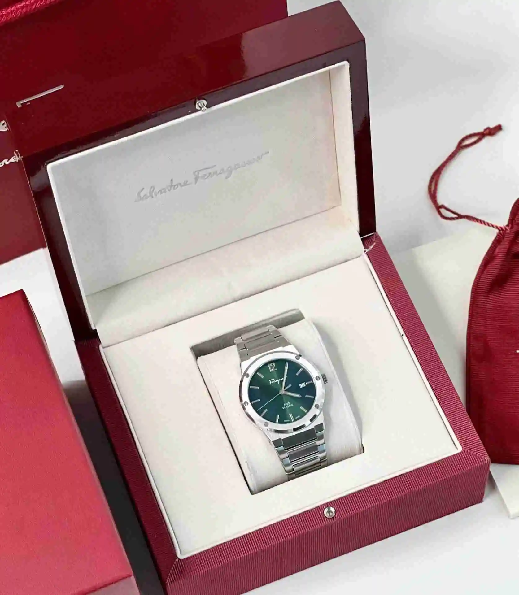 General Watches Ferragamo Watch Men's Watch Paired with Original Fully Automatic Mechanical Movement Top Grade 316 Precision Steel Case Case with Mineral Super Strong Mirror Diameter 41mm KK08800 1 view 9