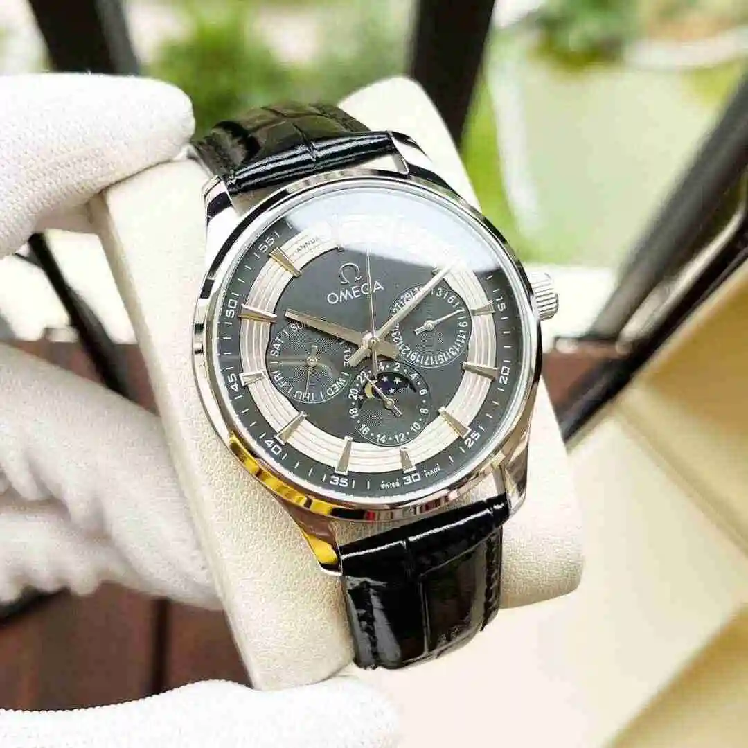 General Watches Omega Watch Men's Watch Paired with Original Fully Automatic Mechanical Movement Top Grade 316 Precision Steel Case with Mineral Super Strong Mirror Diameter 40mm KK05250 3 view 7
