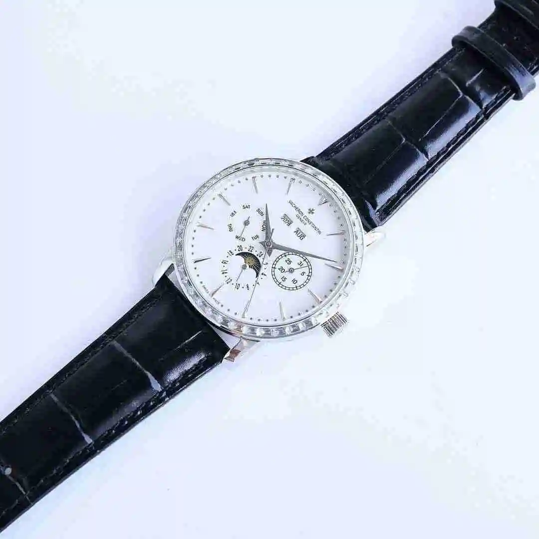General Watches Vacheron Constantin Jiangshi Danton watch men's watch with original full automatic mechanical movement top grade 316 fine steel case strap mineral super strong mirror diameter 41mm kk012500 view 2