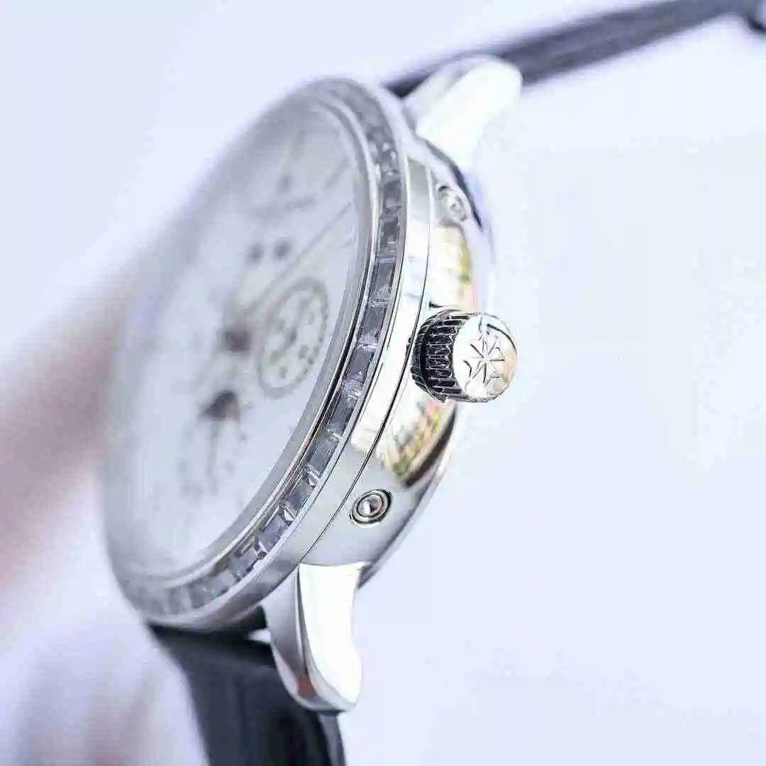General Watches Vacheron Constantin Jiangshi Danton watch men's watch with original full automatic mechanical movement top grade 316 fine steel case strap mineral super strong mirror diameter 41mm kk012500 view 5