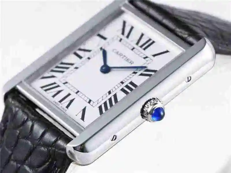Cartier TANK-SOLO Small 31 24, medium 35 27, thickness 5.5 Watch view 8