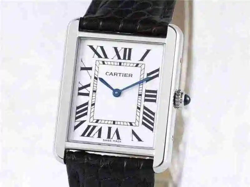 Cartier TANK-SOLO Small 31 24, medium 35 27, thickness 5.5 Watch view 9