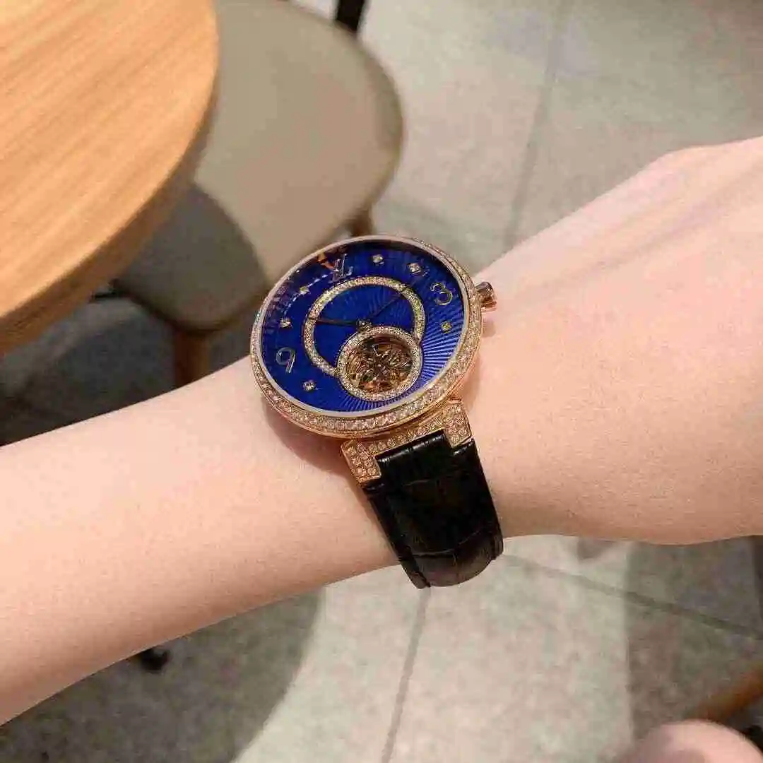 General Watches LV watch for men with original fully automatic mechanical movement, top grade 316 precision steel case with mineral super strong mirror diameter 41mm KK03250 1 view 5