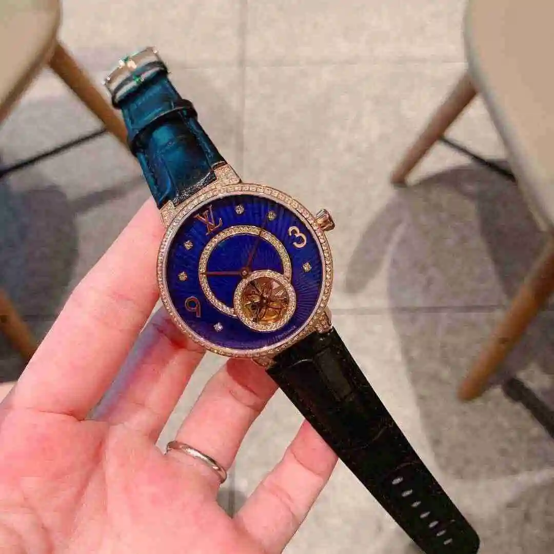 General Watches LV watch for men with original fully automatic mechanical movement, top grade 316 precision steel case with mineral super strong mirror diameter 41mm KK03250 1 view 7