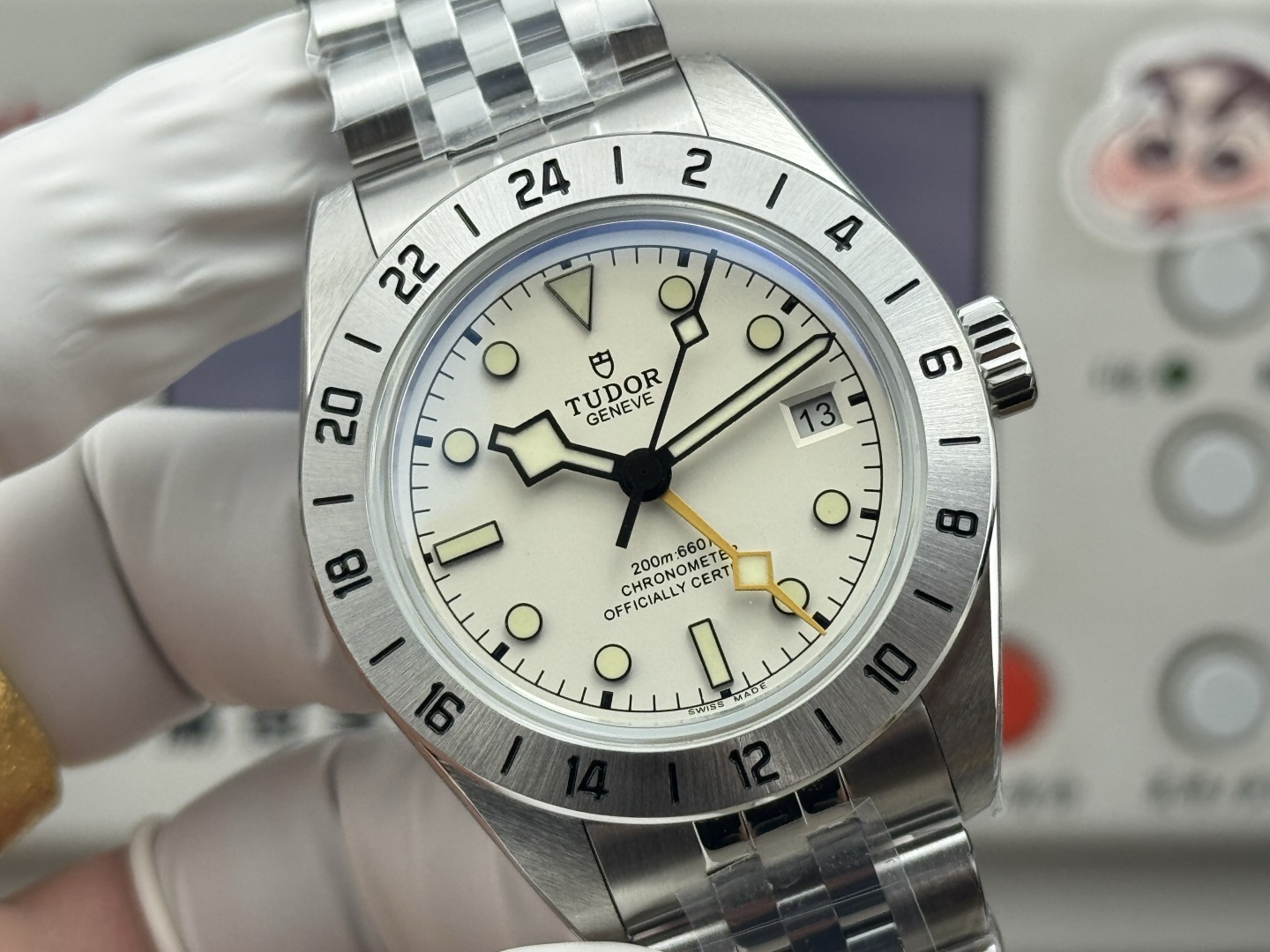 Tudor GMT-Master Gold Tone Watch view 4