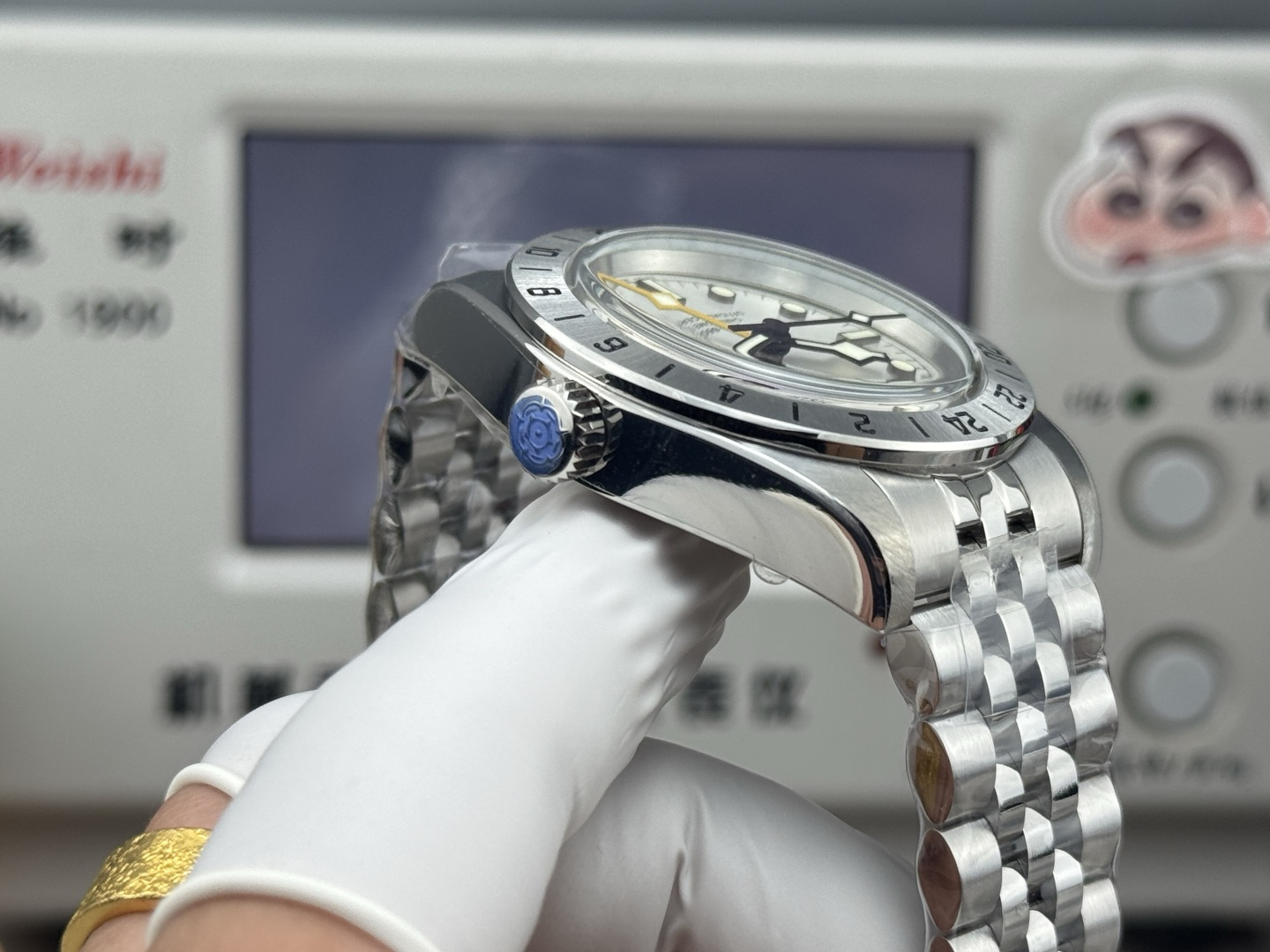 Tudor GMT-Master Gold Tone Watch view 7