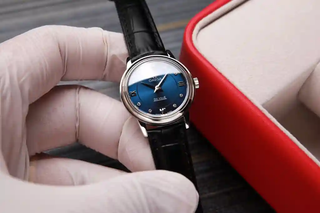 General Watches Omega Ou@mega watch women's watch with original fully automatic mechanical movement top 316 stainless steel case strap mineral super mirror diameter 27mm KK4350 view 9