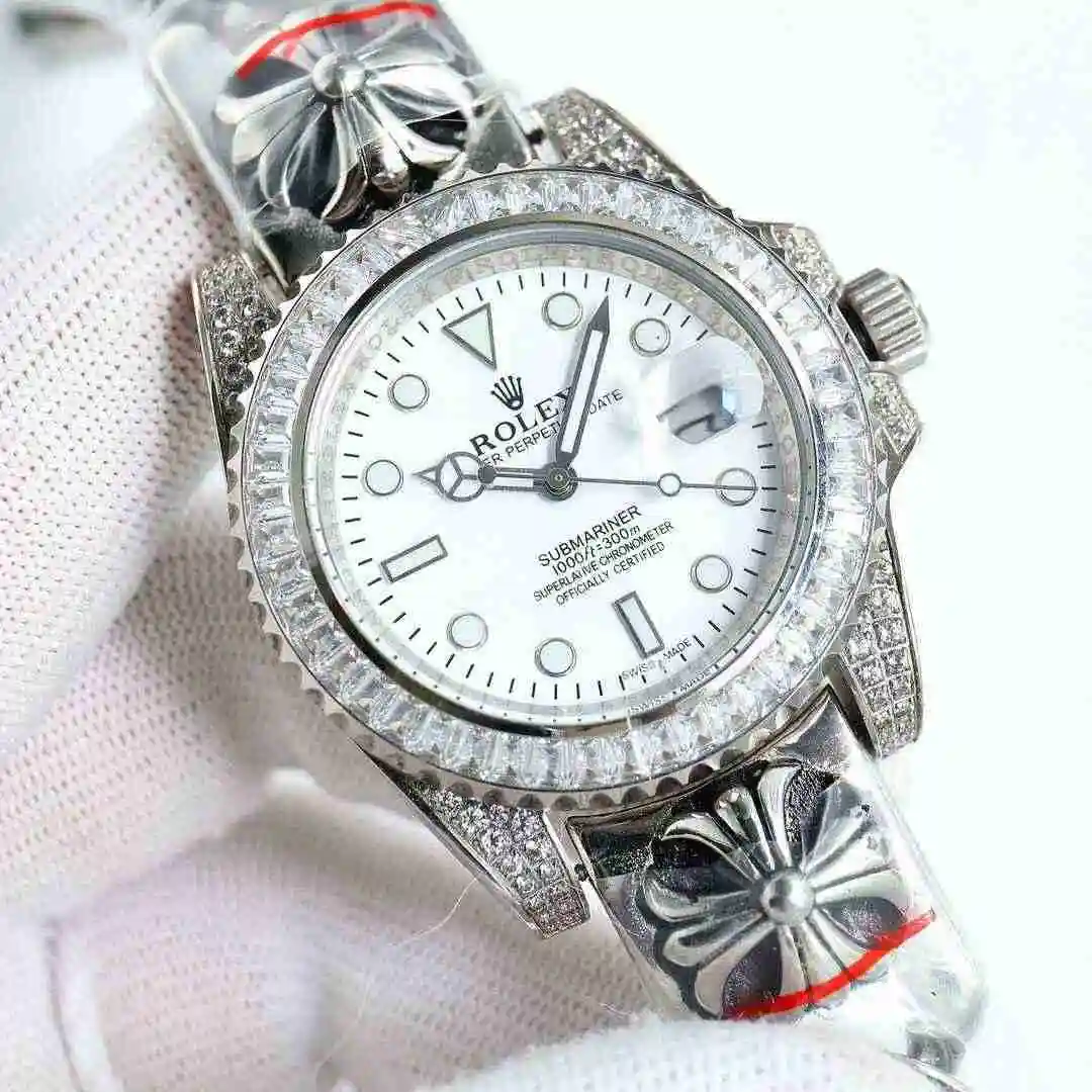 General Watches Rolex Watch Men's Watch Paired with Original Fully Automatic Mechanical Movement Top Grade 316 Precision Steel Case with Mineral Super Strong Mirror Diameter 43mm kk011500 view 8