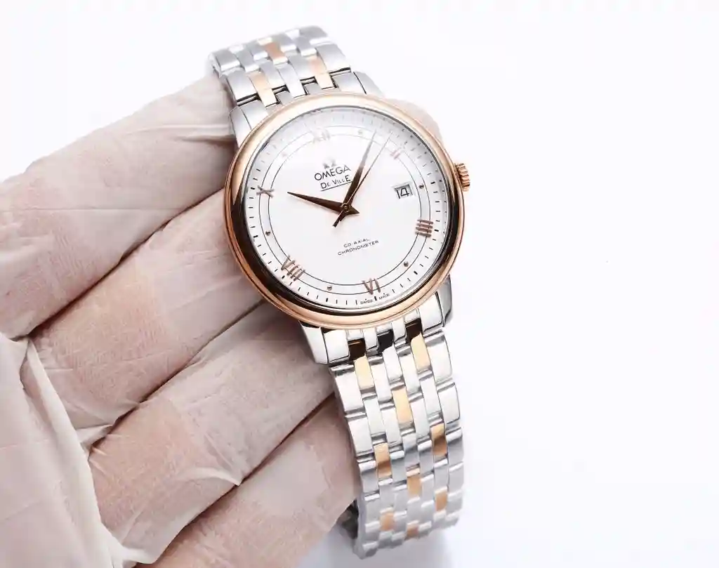 General Watches Omega Ou@mega watch men's watch with original fully automatic mechanical movement top 316 stainless steel case strap mineral super mirror diameter 40mm KK05350 3 view 3