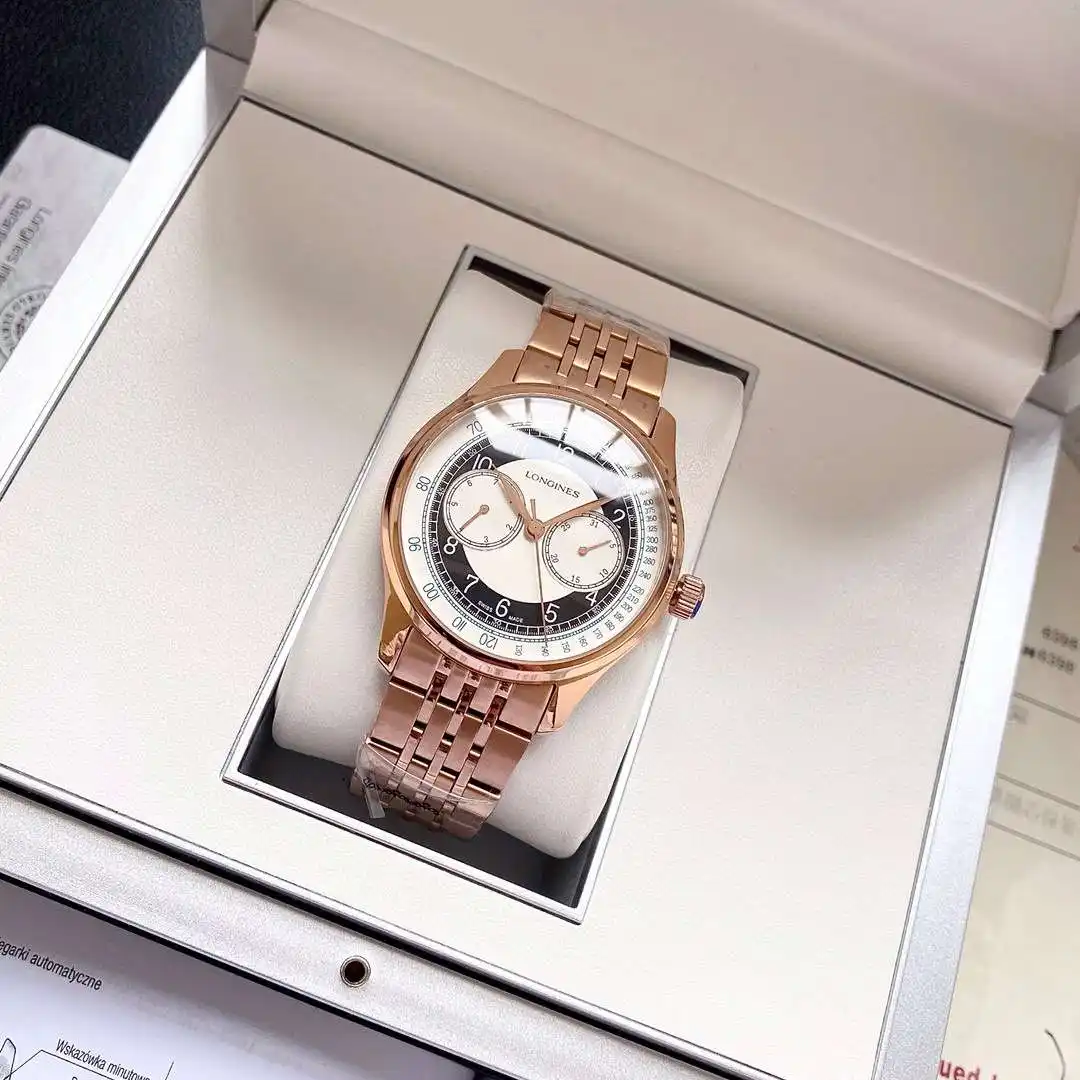 General Watches Watch, men's watch with original fully automatic mechanical movement, top-grade 316 stainless steel case and strap, mineral super mirror, diameter 40mm KK04450 view 4